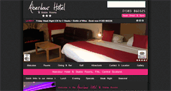 Desktop Screenshot of aberdourhotel.co.uk
